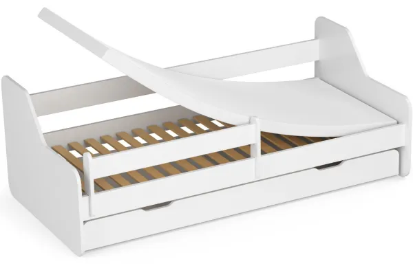 Ak furniture Detská posteľ ACTIV 180x80 cm biela