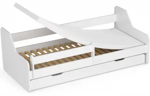 Ak furniture Detská posteľ ACTIV 180x80 cm biela