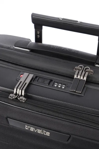Kabínový kufor Travelite Mooby S Front pocket Black