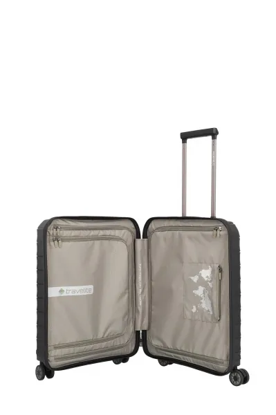 Kabínový kufor Travelite Mooby S Front pocket Black