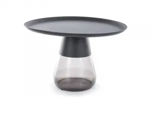 Signal Konferenční stolek Tiffany 70 cm čirý/zelený