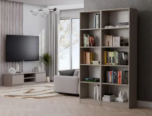 TP Living Regál MALAX R60 vo farbe káva s mliekom