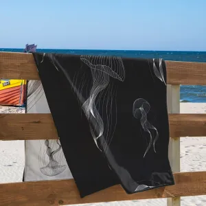 DECOKING - Luxusná plážová osuška JELLYFISH