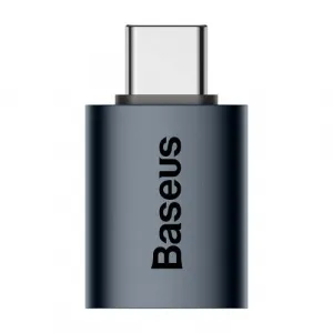 Adaptér USB-C do USB-A Baseus Ingenuity, OTG (niebieski) 031666