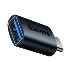 Adaptér USB-C do USB-A Baseus Ingenuity, OTG (niebieski) 031666