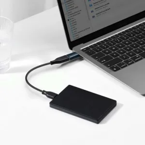 Adaptér USB-C do USB-A Baseus Ingenuity, OTG (niebieski) 031666