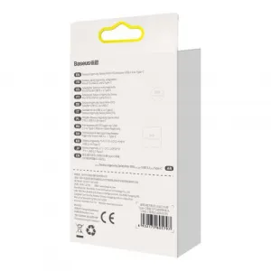 Baseus Ingenuity OTG adaptér USB-A na USB-C (čierny) 031667