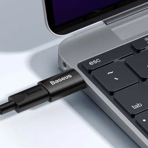 Baseus Ingenuity OTG adaptér USB-A na USB-C (čierny) 031667