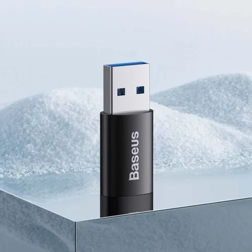 Baseus Ingenuity OTG adaptér USB-A na USB-C (čierny) 031667