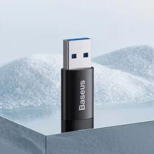 Baseus Ingenuity OTG adaptér USB-A na USB-C (čierny) 031667