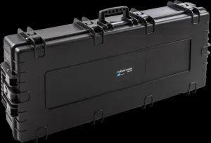 BW Outdoor Case Type 7200 with foam insert (gun/rifle/guitar case), Black
