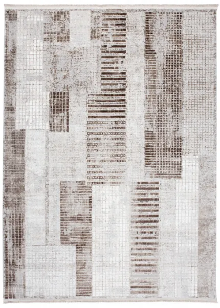 DizajnovývintagekoberecsgeometrickýmivzormivhnedýchodtieňochŠírka:120cm|Dĺžka:170cm56595_115404