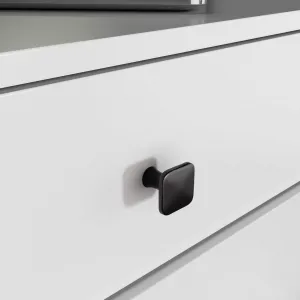 Ak furniture Komoda MOBI K-04 bílá/černá