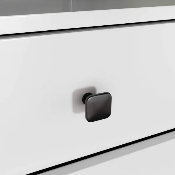Ak furniture Komoda MOBI K-05 bílá/černá