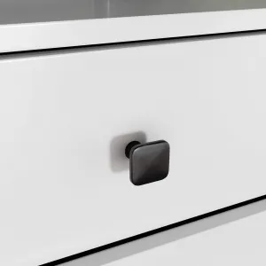 Ak furniture Komoda MOBI K-05 bílá/černá