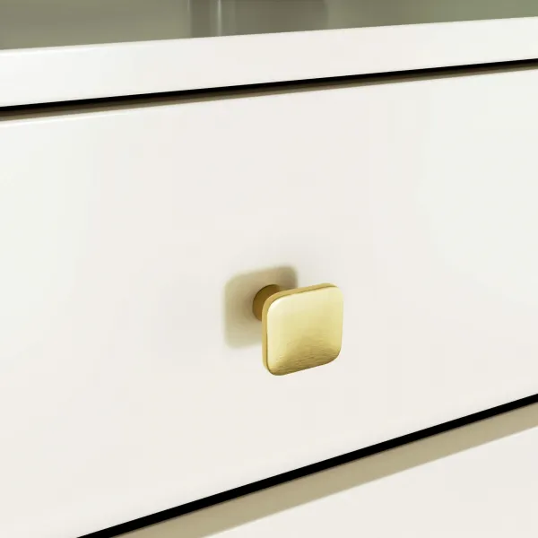 Ak furniture Komoda MOBI K-05 kašmír/zlatá