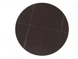 Signal Kulatý jídelní stůl Espero 80 cm černý