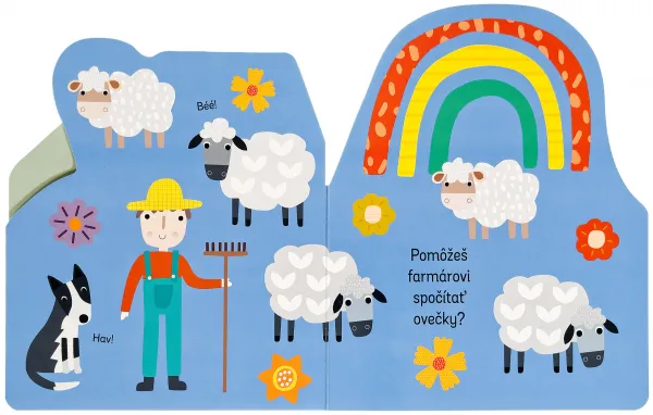 Tvarované leporelo - Farma