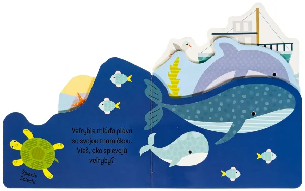 Tvarované leporelo - Oceán