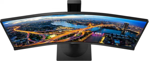 Philips MT VA LED 345B1C/00 - VA panel, 3440x1440, 2xHDMI, DP, USB, reproduktory, na výšku, zakrivený
