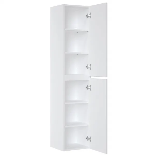 Comad Koupelnová sestava Iconic s deskou, umyvadly, skříňkami a zrcadlem 180 cm bílá/dub santa fe vintage