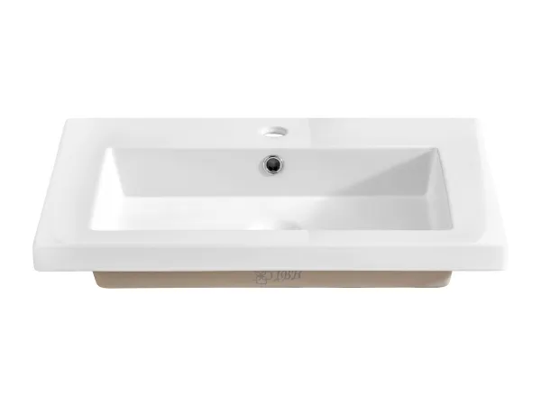 Comad Keramické zápustné umyvadlo Spirit 60 cm bílé
