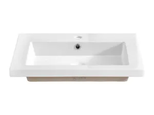 Comad Keramické zápustné umyvadlo Spirit 60 cm bílé