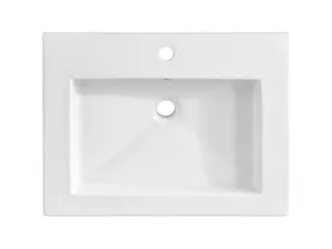Comad Keramické zápustné umyvadlo Spirit 60 cm bílé