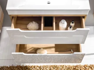 ArtCom Skrinka pod umývadlo ARUBA White 821 | 80cm