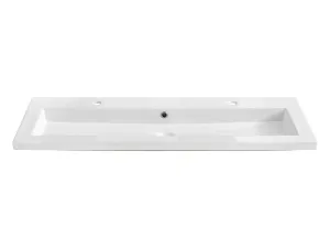 Comad Zápustné umyvadlo Spirit UM-8070 120 cm lesklé bílé