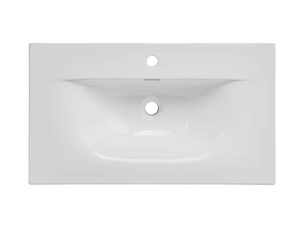 Comad Keramické zápustné umyvadlo Sky 81 cm bílé