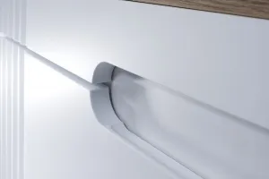 ArtCom Kúpeľňová skrinka s umývadlom a doskou FIJI White DU120/1 | 120 cm