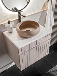 Comad Koupelnová sestava Iconic 01/2 ks 100 cm kašmír/dub coast evoke