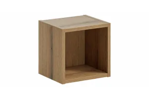 Comad Kúpeľňová zostava Nova Black so skrinkami a umývadlami 140 cm čierna/dub Evoke
