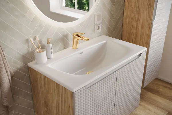 Comad Keramické umývadlo Sky1 60 cm DP matné biele