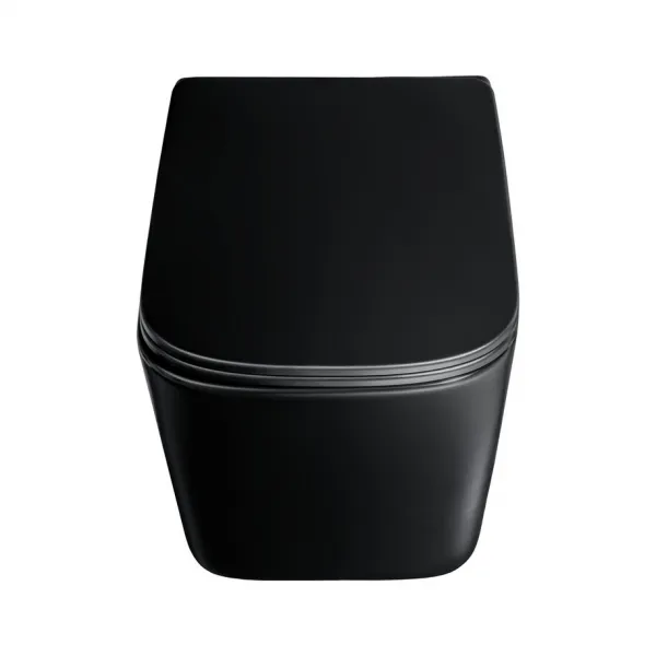 ArtCom Závesná WC misa WALL HUNG E-1060A | čierna