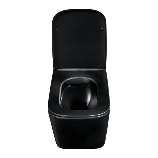 ArtCom Závesná WC misa WALL HUNG E-1060A | čierna