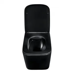 ArtCom Závesná WC misa WALL HUNG E-1060A | čierna