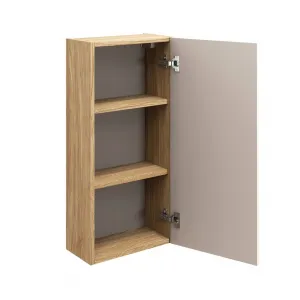 Comad Kúpeľňová zostava Ocean Cloud so skrinkami a umývadlom 120 cm béžová/dub olejovaný
