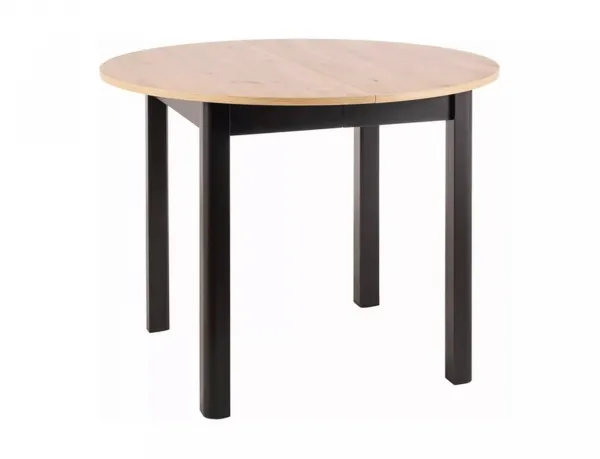 Signal Rozkládací jídelní stůl Dante 102/144 cm dub artisan/černý