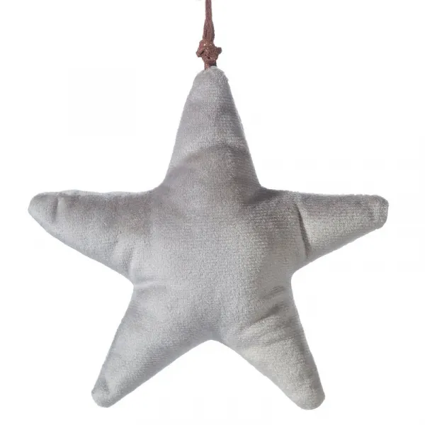 ArtFir Vianočná dekorácia WIRE 02 | strieborná 12 cm