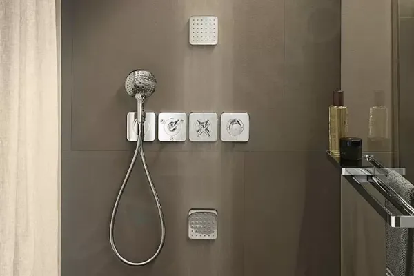 Axor Citterio E - jednotka držiaku Porter 12x12, chróm 36724000