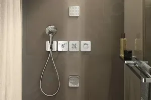 Axor Citterio E - jednotka držiaku Porter 12x12, chróm 36724000