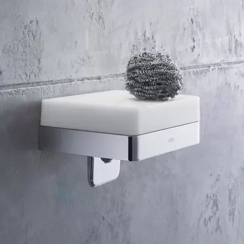 AXOR - Universal Dávkovač tekutého mydla a polička, chróm 42819000