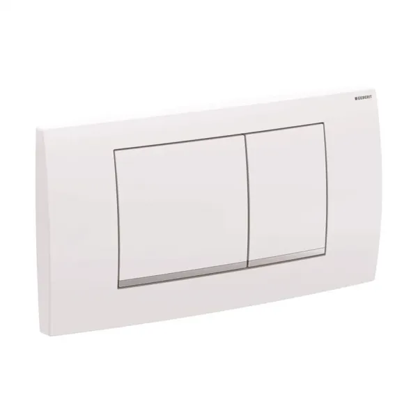 Geberit Twinline30 - Ovládanie splachovania, biela 115.899.KJ.1