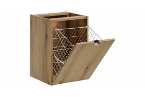 Comad Kúpeľňová zostava Nova Oak I so skrinkami 140 cm dub evoke/čierna