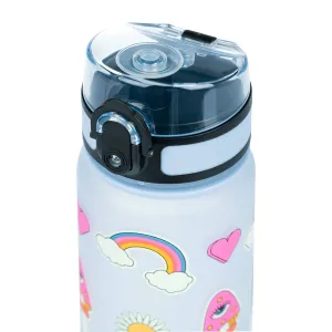 Tritanová fľaša na nápoje Hippie, 500 ml