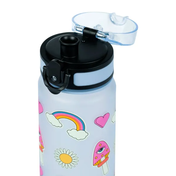 Tritanová fľaša na nápoje Hippie, 500 ml