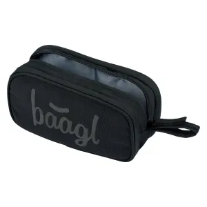Študentský peračník etui Black