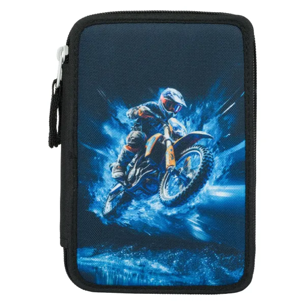 BAAGL - Školský trojposchodový peračník Motorka
